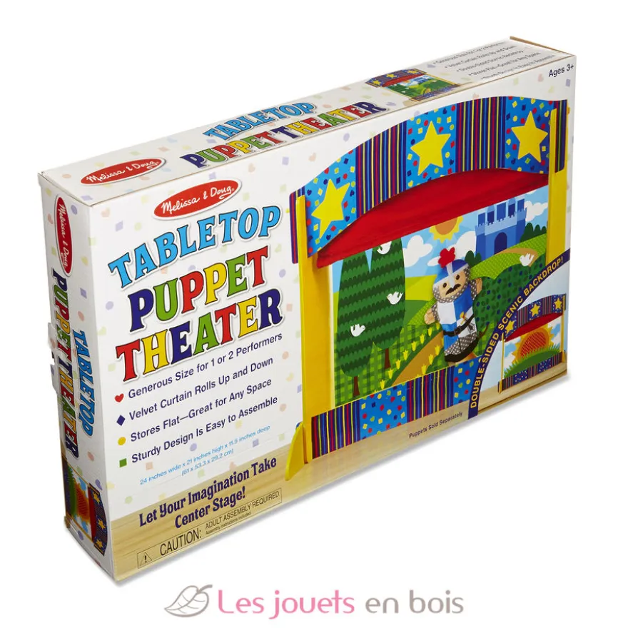 Théâtre de marionnettes de table - Melissa & Doug