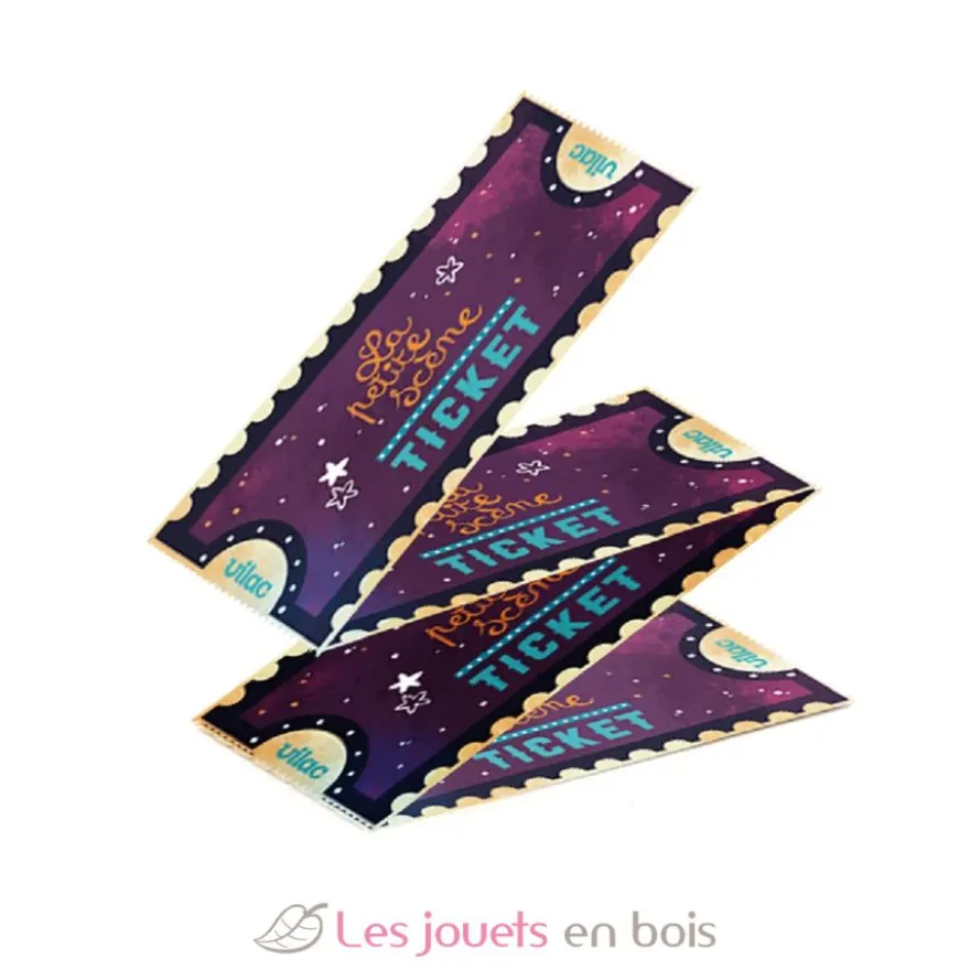 Théâtre des ombres - La petite scène - Bois et feutrine - Vilac