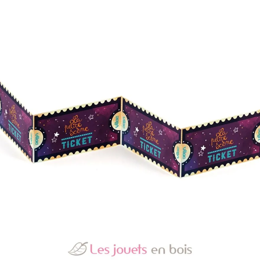 Théâtre des ombres - La petite scène - Bois et feutrine - Vilac