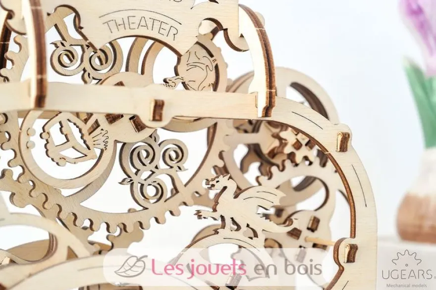 Théâtre - Puzzle 3D mécanique en bois - Ugears