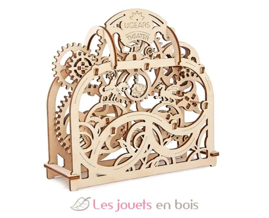 Théâtre - Puzzle 3D mécanique en bois - Ugears