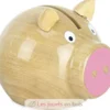 Tirelire Cochon - Rose - Vilac
