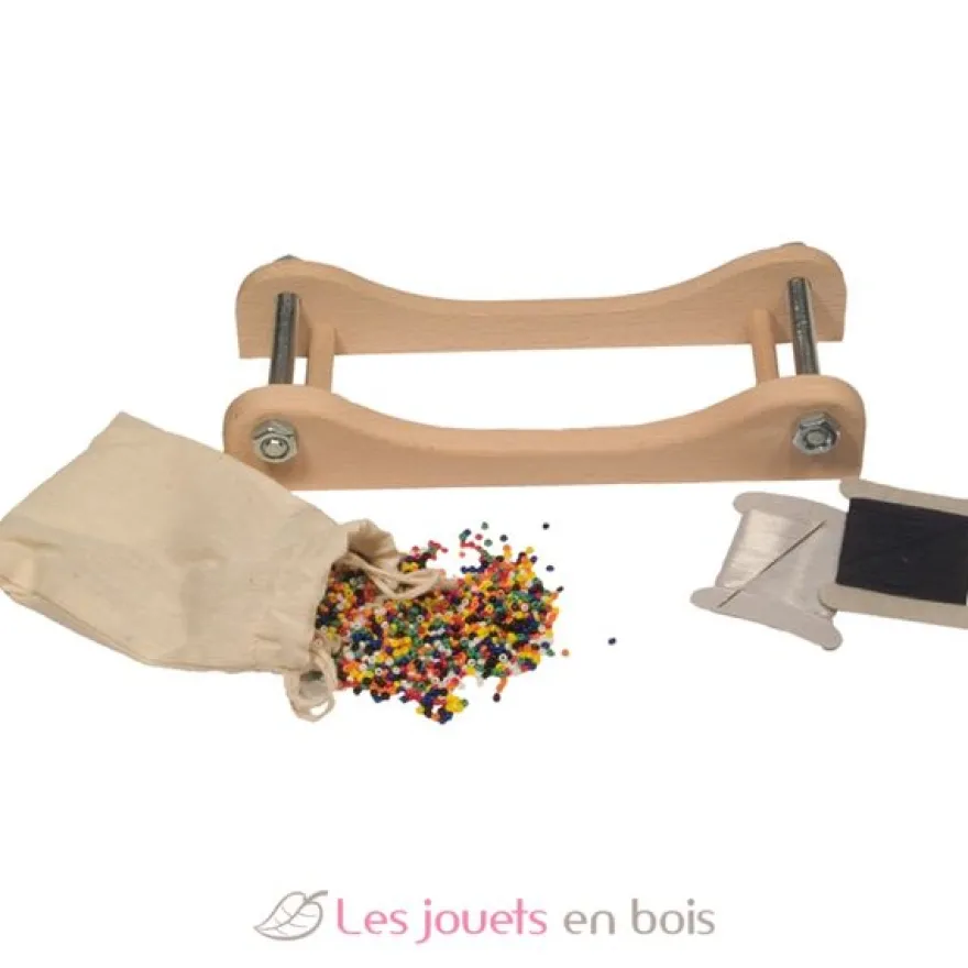 Tissage avec des perles - Dieters Holzspielzeug