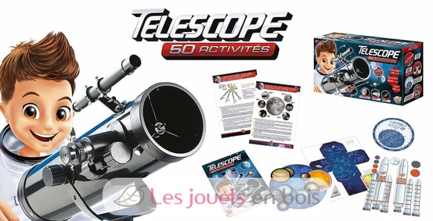 Télescope 50 activités - Buki France