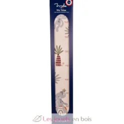 Toise en bois Éléphant jungle - Fabrication française - Maïlou Tradition