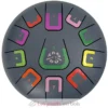 Tongue Drum 11 notes gris anthracite - Tambú