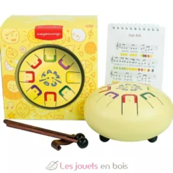 Tongue Drum 8 notes jaune - Tambú