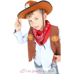 Top et accessoires Cowboy 5-8 ans - Rubies
