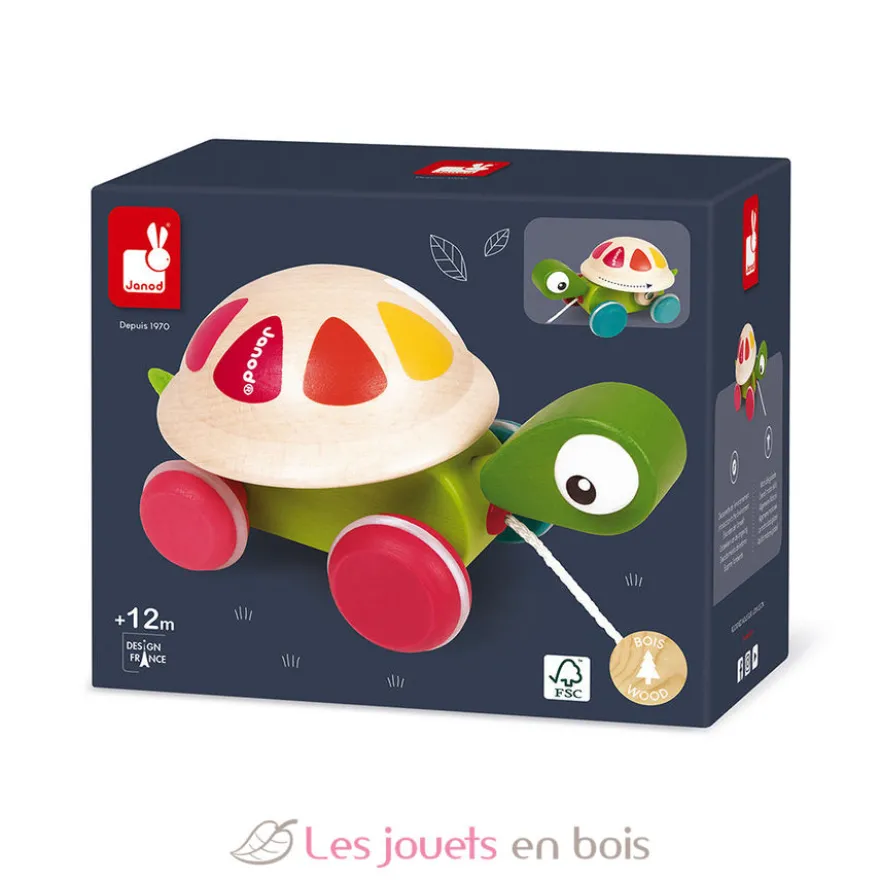 Tortue Zigolo à promener - Janod