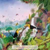 Toucans à carène d'Alain Thomas - Puzzle Michèle Wilson