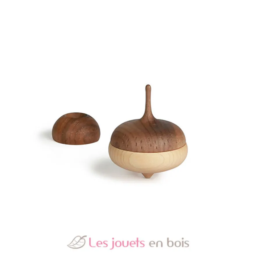 Toupie Châtaigne marron - Solib