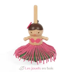 Toupie Danseuse rose - Solib