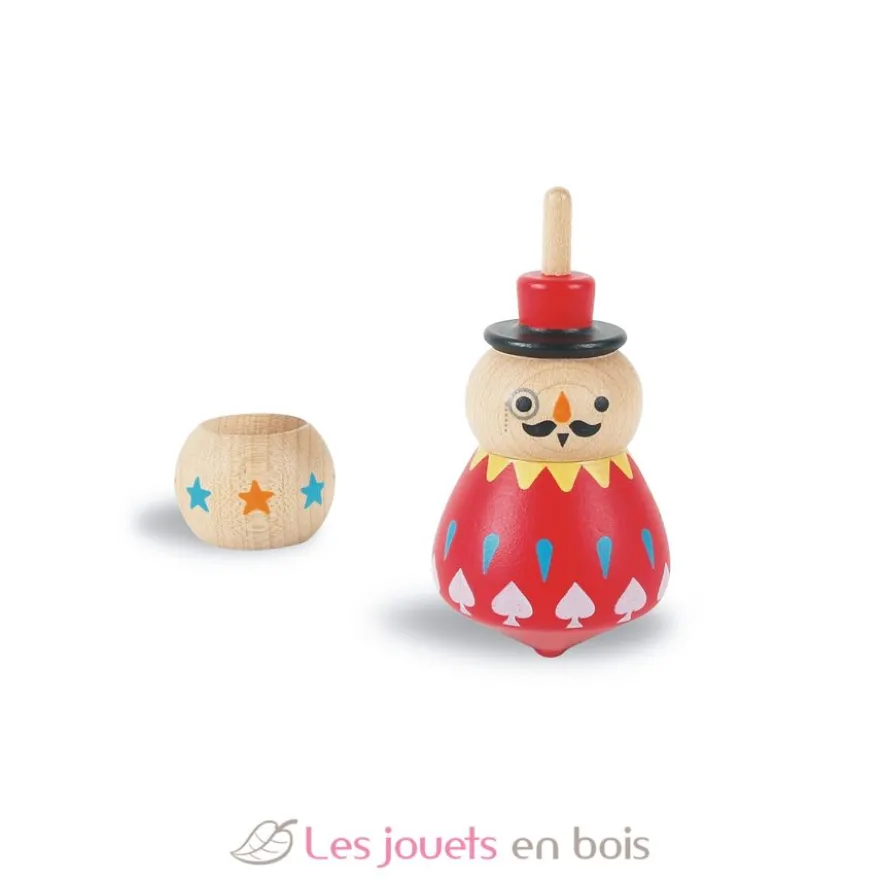 Toupie Dompteur rouge - Solib
