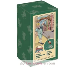 Toupie en bois avec lanceur à ficelle - Cayro