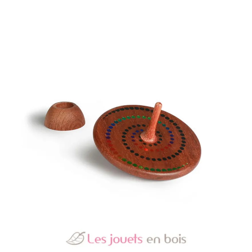 Toupie Fantastique marron - Solib