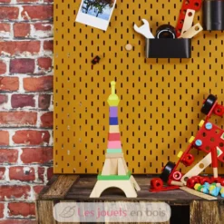 Tour Eiffel empilable en bois - Vilac