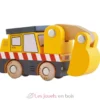 Tractopelle en bois Eddie No 37 jaune - Le Toy Van