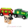 Train de la ferme à pile - Brio