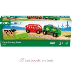 Train de la ferme à pile - Brio