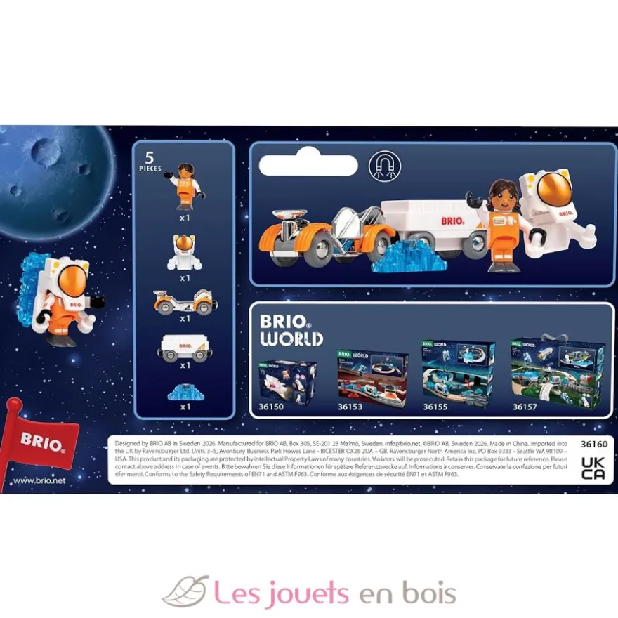 Train de l'espace en plastique - Brio