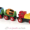 Train de marchandises avec lumière - Brio