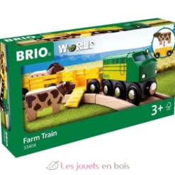 Train des animaux de la ferme - Brio
