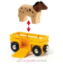 Train des animaux de la ferme - Brio