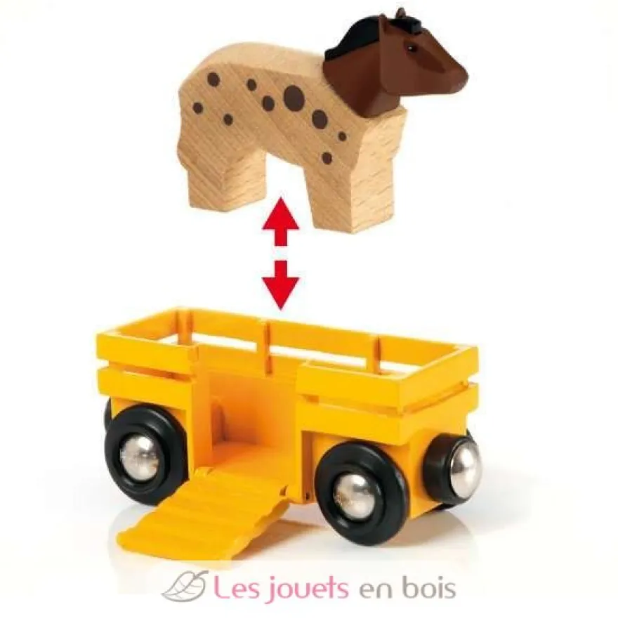 Train des animaux de la ferme - Brio