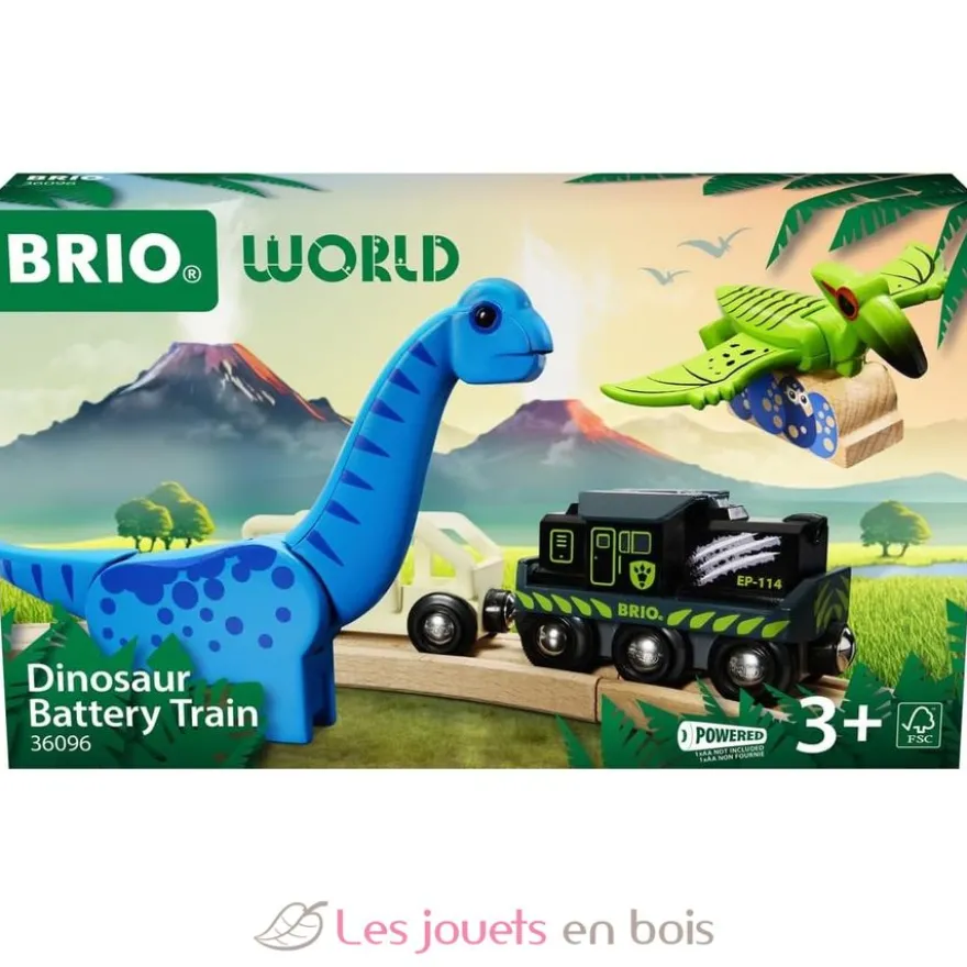 Train des Dinosaures à piles - Brio