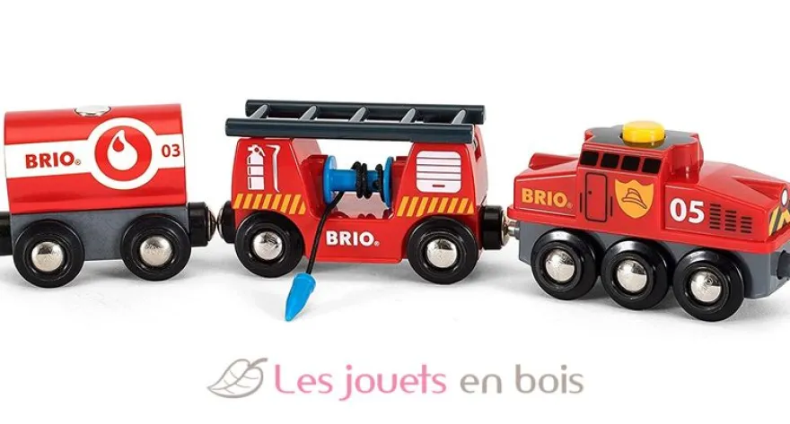 Train des pompiers - Brio