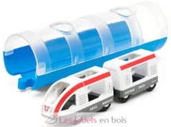 Train de voyageurs et tunnel - Brio