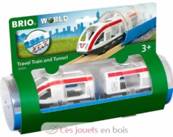 Train de voyageurs et tunnel - Brio