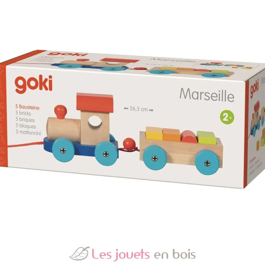 Train en bois Marseille - Goki