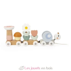 Train escargot à tirer Sweet Cocoon - Janod