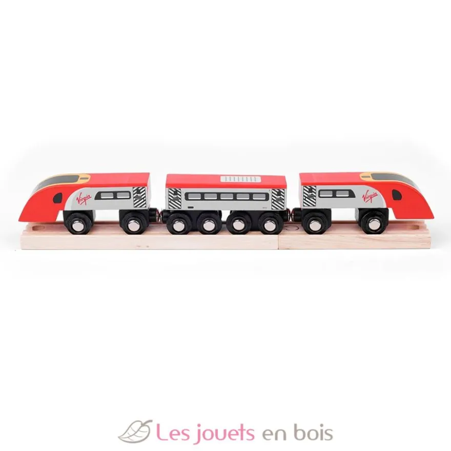 Train Virgin Pendolino - Bigjigs Toys