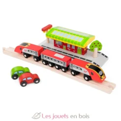 Train Virgin Pendolino - Bigjigs Toys