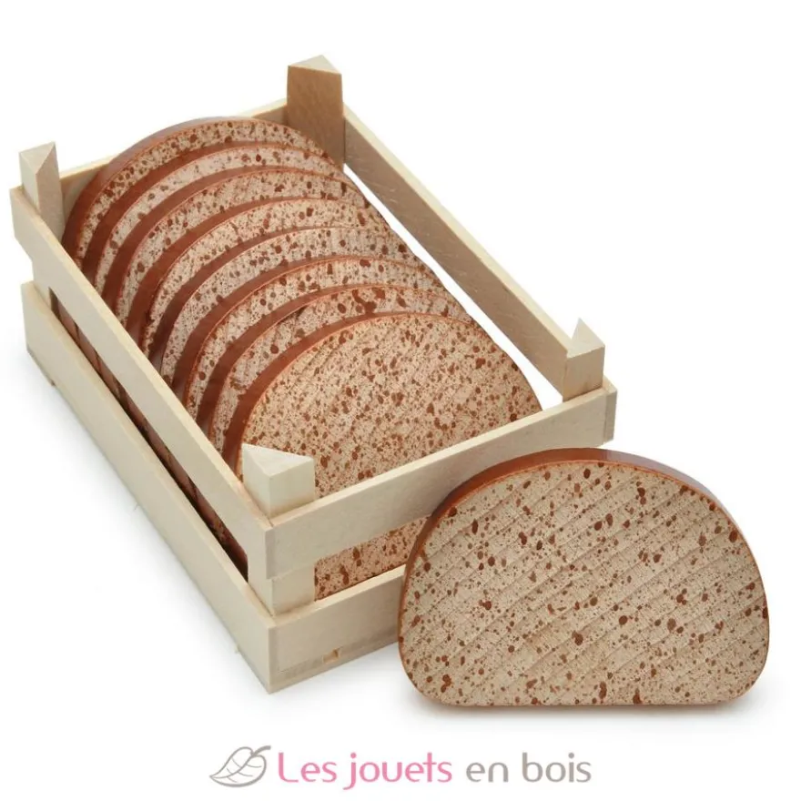 Tranche de pain en bois - Erzi