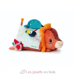 Triangle d'activités en tissu avec miroir Jack le lion - Lilliputiens