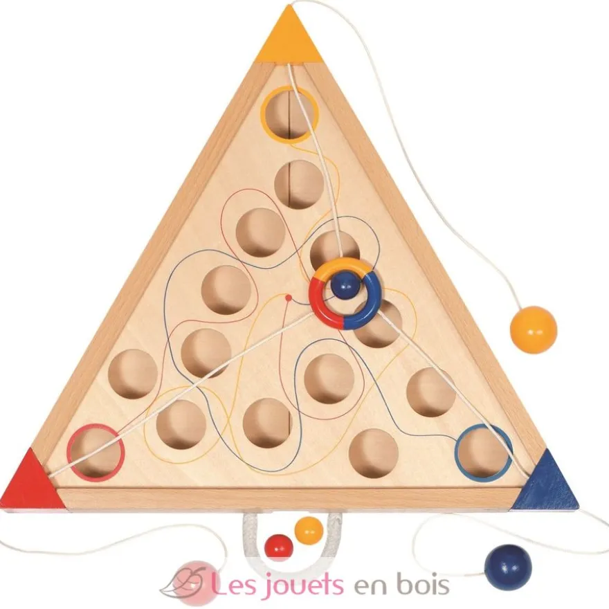Tricours, jeu d'habileté - Goki