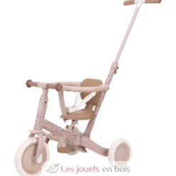 Tricycle 4 en 1 Fairy Floral rose - Little Dutch