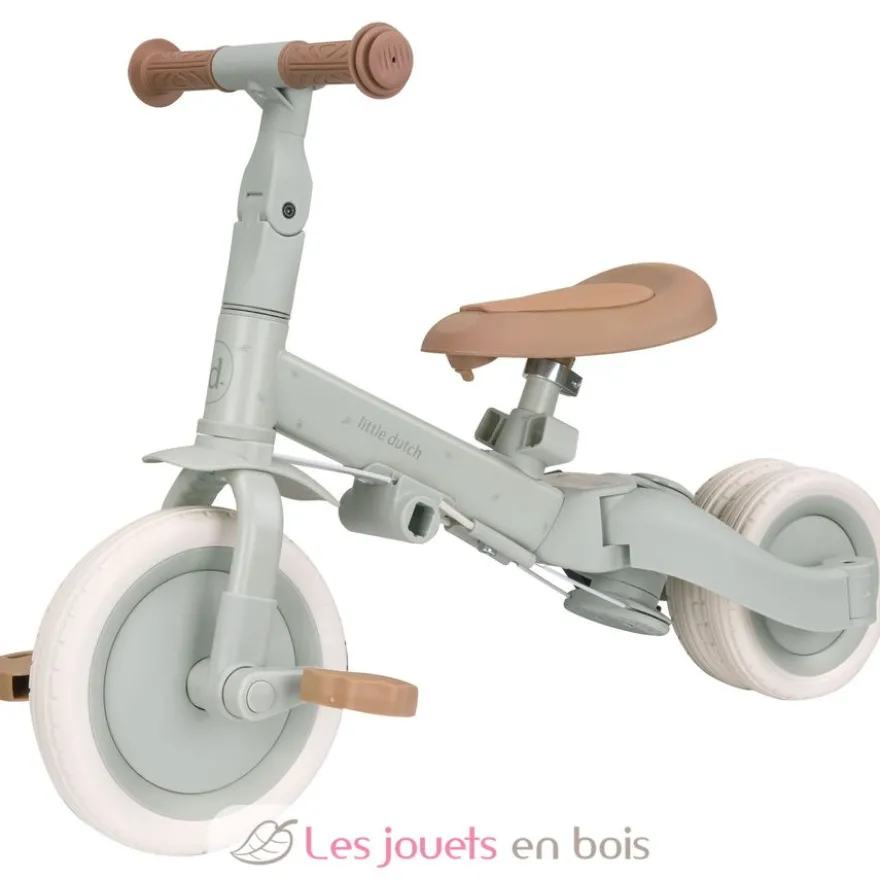 Tricycle 4 en 1 Pure Sage vert - Little Dutch