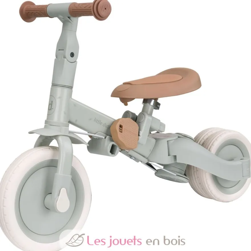 Tricycle 4 en 1 Pure Sage vert - Little Dutch