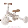 Tricycle 4 en 1 Sunny Flowers blanc crème - Little Dutch
