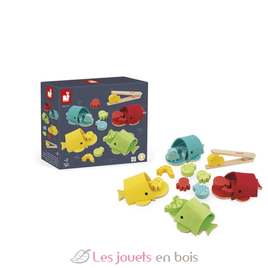 Tri des couleurs baleines - Janod