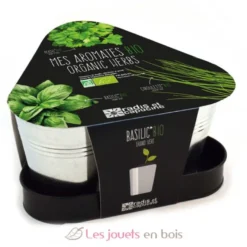 Trio d'aromates Bio - Radis et Capucine