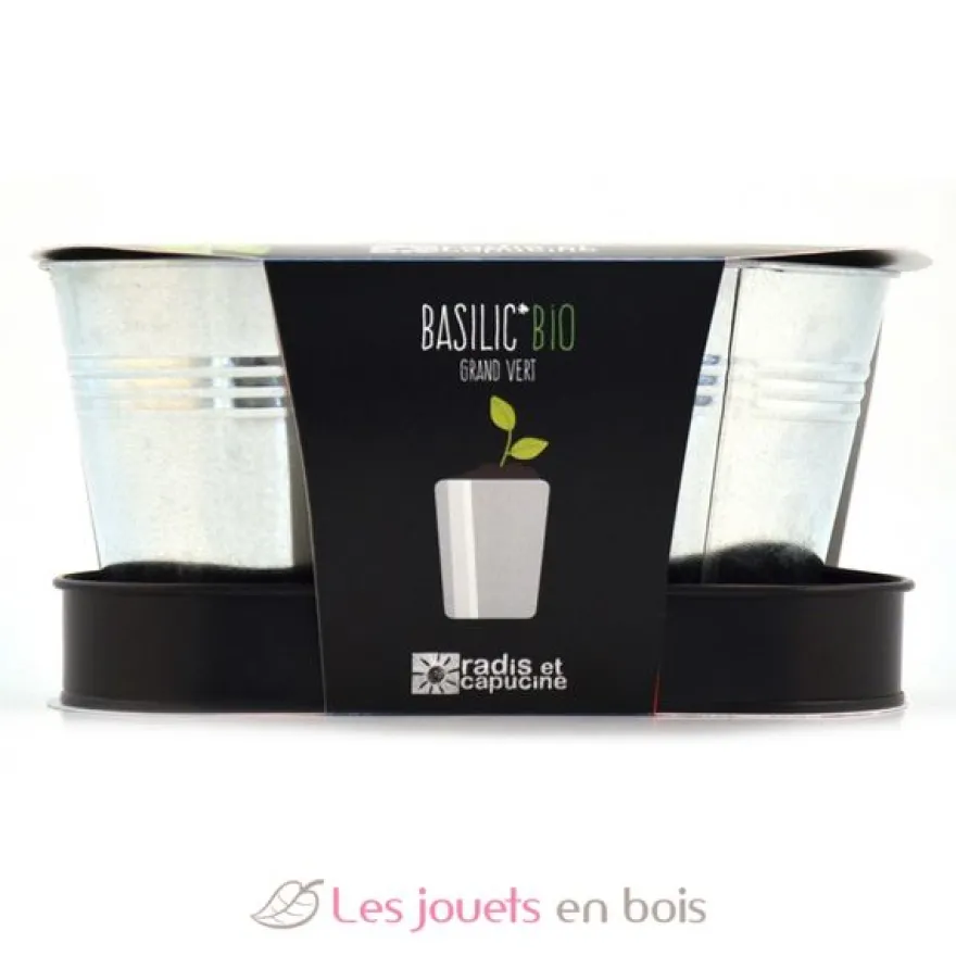 Trio d'aromates Bio - Radis et Capucine