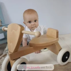 Trotteur en bois naturel - Egmont Toys