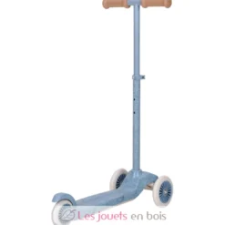 Trottinette enfant 3 roues Safari Dreams bleue - Little Dutch