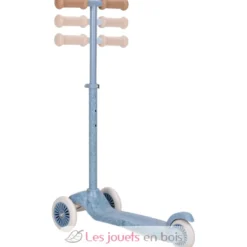 Trottinette enfant 3 roues Safari Dreams bleue - Little Dutch