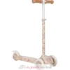 Trottinette enfant 3 roues Sunny Flowers blanc crème - Little Dutch